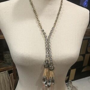 anthropologie Long Beaded Necklace